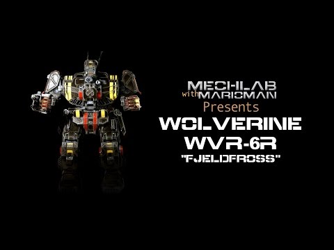 MechWarrior Online: MechLab with marioman: Wolverine WVR-6R "Fjeldfross"