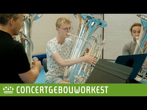 Young 2023 - Tuba player Gijs Kikkert from The Netherlands | Concertgebouworkest