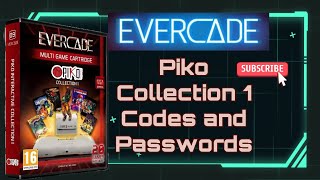 Evercade: Piko Collection 1 codes #gaming #videogames #evercade