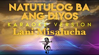 Lani Misalucha - Natutulog Ba Ang Diyos KARAOKE (Gary Valenciano)