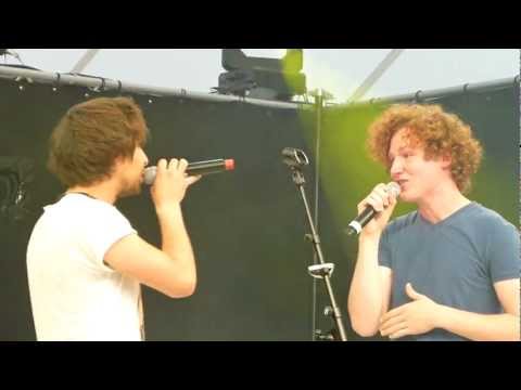 Michael Schulte, Max Giesinger & Band - Feeling Good - Nagold (05.07.2012)
