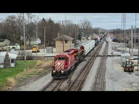 CP 6073 leads CPKC 2-249! Classic catch in Glenview, Rondout, Franksville
