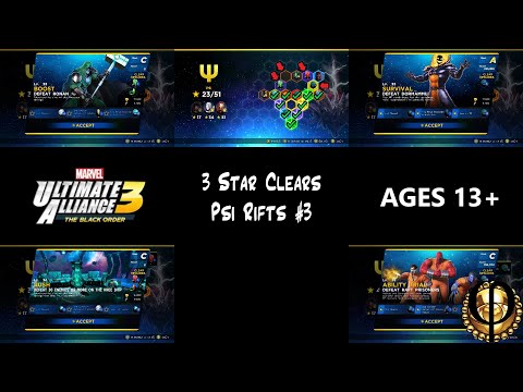 Psi Rift Clears #3 - Ultimate Alliance 3