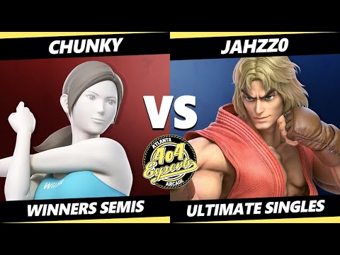 4o4 Smash Night 51 Winners Semis - Chunky (Wii Fit Trainer) Vs Jahzzo (Ken) SSBU Ultimate Tournament
