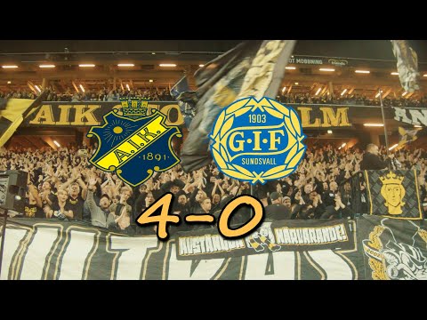 AIK - GIF Sundsvall 4-0 (2022.09.04)