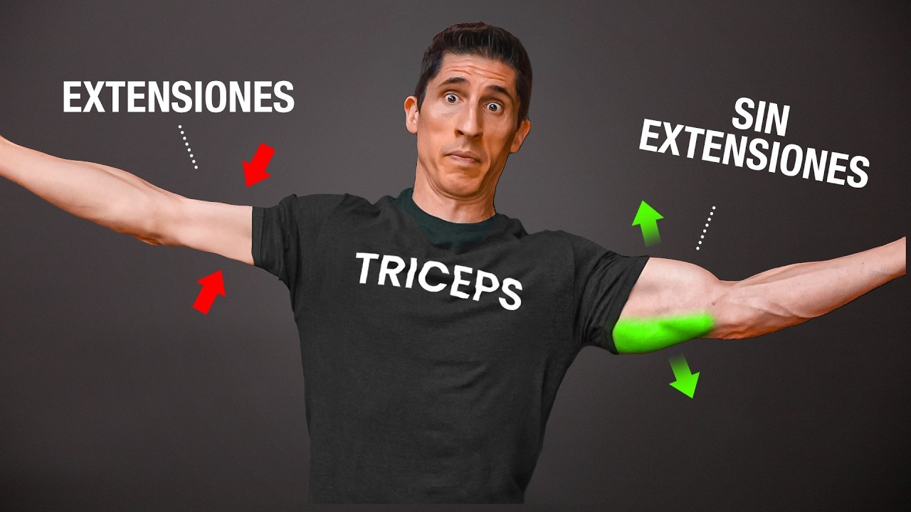 ¡ALTO! ¡Estás Entrenando MAL tus Tríceps!