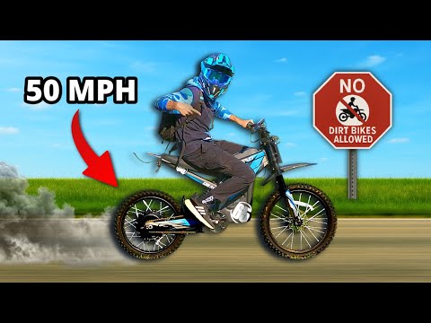 I Bought a Pedal Powered Dirt Bike | Happyrun G300 Pro