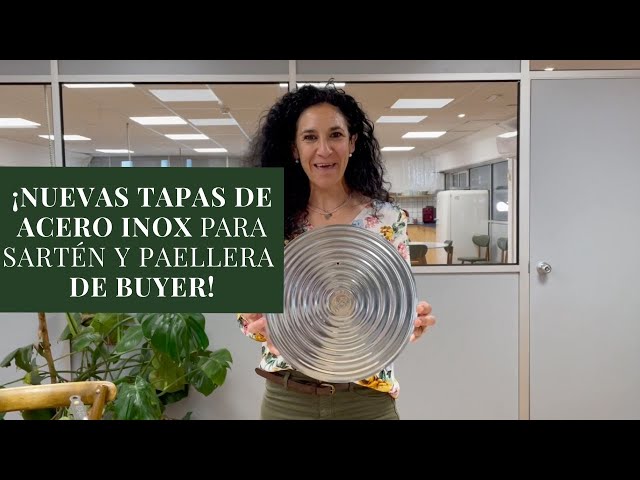 Vídeo relacionado con CABLEPELADO Tapa Multiusos Para Sartenes y Ollas, Anti Salpicaduras Con Mango Ergonómico, Metálica de Cocina, Acero Inoxidable, Apta Para 28 cm