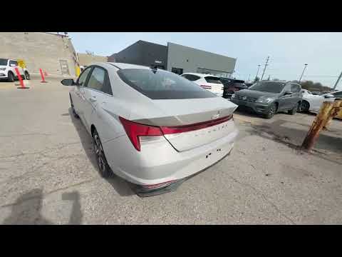 2023 Hyundai Elantra Luxury IVT in Silver for sale at Finch Hyundai in London, ON