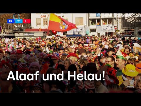 Alaaf und Helau! Das Rheinland startet in den Karneval | RTL WEST