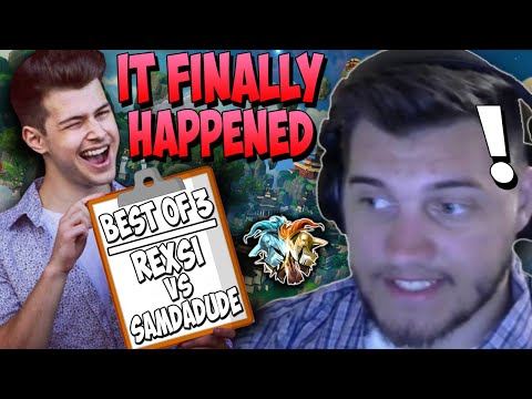 YOU GUYS ASKED FOR IT! REXSI VS SAMDADUDE BEST OUT OF 3 DUELS! - Custom Masters Ranked Duel - SMITE