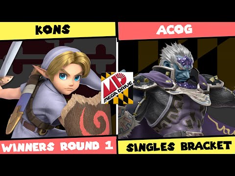 MDIYH #40: Kons (Young Link) Vs Acog (Ganondorf) WR1 SSBU