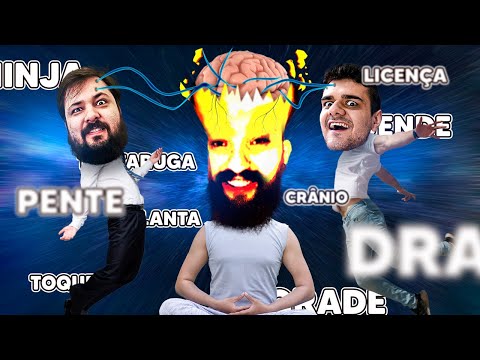 ESSE JOGO AUMENTOU O CÉREBRO DO GABS EM 200.000% - Codenames c/ Core, MrGuinas, Juh e Teger