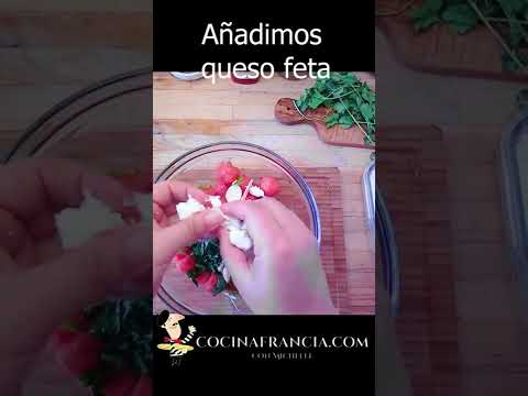 Receta de ensalada de sandía para el verano