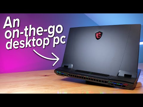 MSI GT77 Titan Unboxing | An on-the-go desktop PC