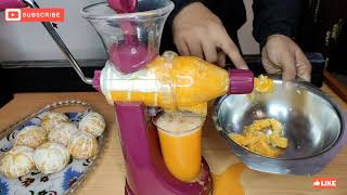 Amazon Brand - Solimo Plastic Handy Fruit Juicer | Unboxing & Review