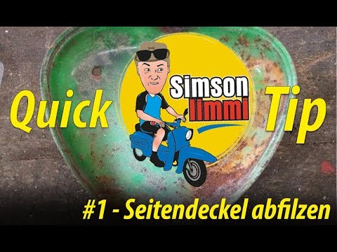 Quick Tip 1 - Seitendeckel abfilzen
