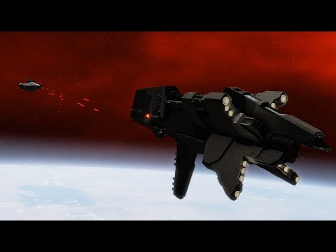 Centurion Battleship vs Kandosii Dreadnaught - Star Wars: Empire At War Remake NPC Battle