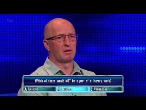 Carl Gets His Pedagogue Question Wrong - The Chase