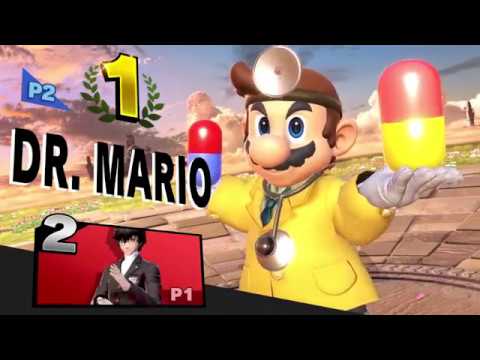 *Smash Grounds Arena* FartyParty (Joker) 0-1 Kau Kau (Dr. Mario)