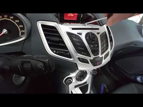Ford Fiesta 2009 How To Remove Radio / Removal