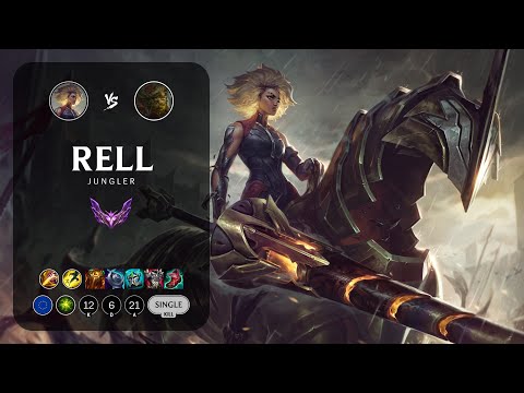 Rell Jungle vs Ivern - EUW Master Patch 13.13