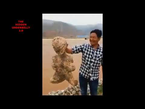 العثور على كائن بحري غامض يشبه الإنسان