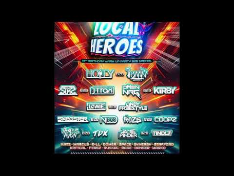 Roze B2B Coopz - Domer B2B E-LL - Phuture Beatz Local Heroes