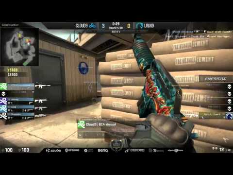 $30,000 RGN Pro Series LAN Cloud9 vs Liquid Bo3 Map 1 Overpass