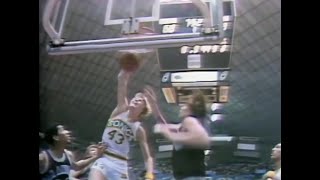 Rookie Jack Sikma's Tip Dunk vs. Spurs