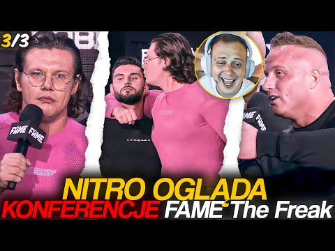 NITRO OGLĄDA KONFERENCJĘ FAME The Freak [3/3] NAJLEPSZE MOMENTY