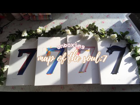 💜 unboxing bts map of the soul: 7 | guess the photocards game.