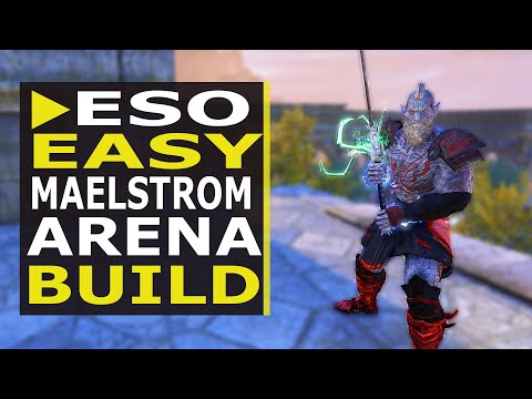 ESO EASY Mode Maelstrom Arena Build | Stamina Sorcerer (2021)