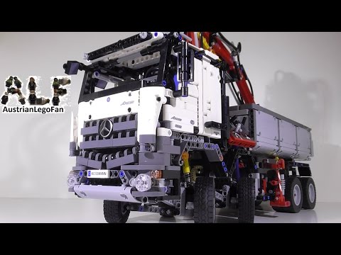 Vidéo LEGO Technic 42043 : Mercedes-Benz Arocs 3245