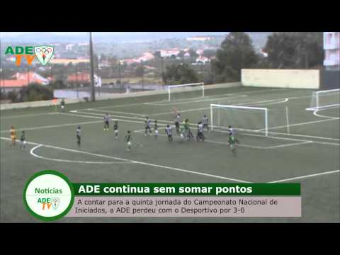Camp. Nacional de Iniciados: ADE 0-3 Desportivo CB