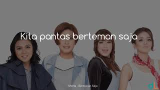 Berteman Saja - Shima (Lyrics) HD