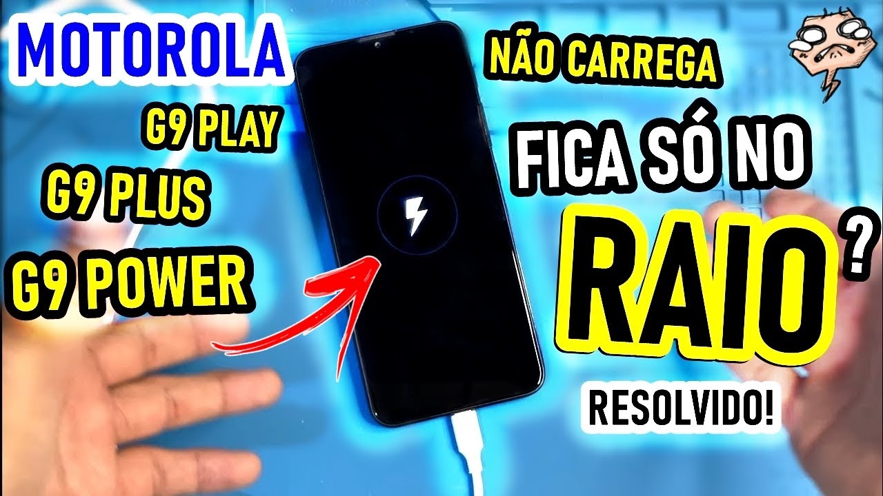 Celular MOTO G9 não carrega, FICA SÓ NO RAIO? Tente isso primeiro! MOTO G9 PAY, G9 PLUS, G9 POWER
