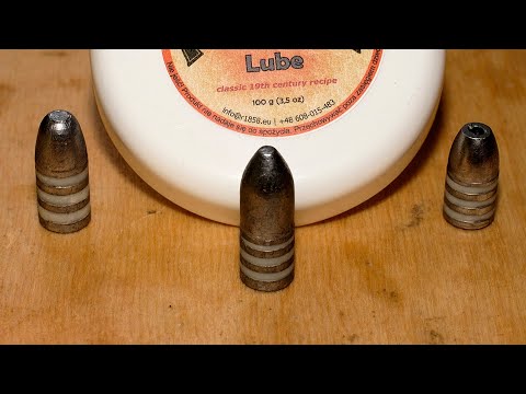 Smarowanie pocisków - jeden ze sposobów