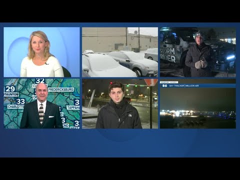 COMPLETE COVERAGE: Storm dumps snow in Central Virginia