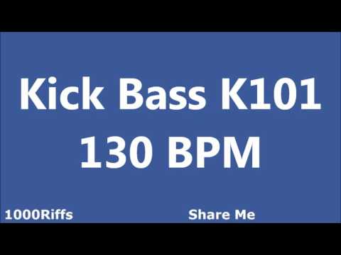 Kick Bass Drum K101 : 130 BPM
