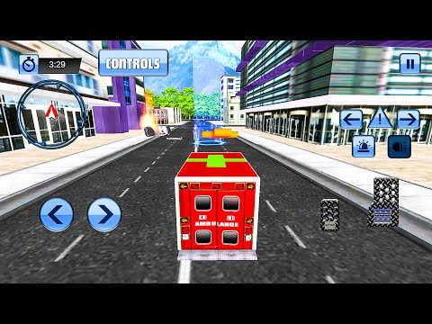 911 Ambulance Car Driving in City - Rescue Driver - Android, iOS Games
