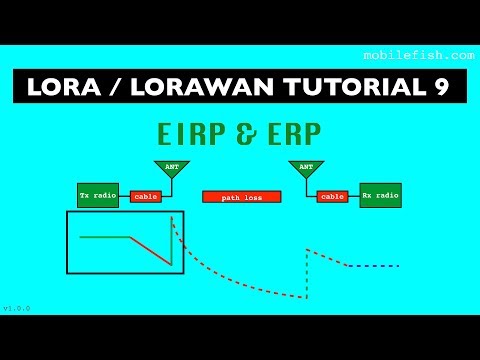 LoRa/LoRaWAN tutorial 9: EIRP and ERP