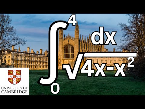 1886 Cambridge University Exam Integral