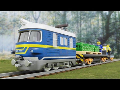 Lego Train Rob Fail Choo choo train!