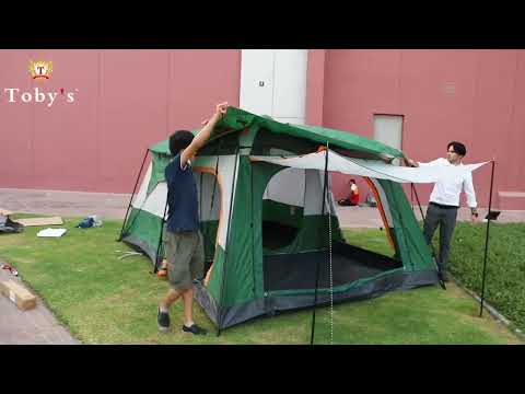 096 BIG GREEN TENT   | UNBOXING | FEATURES | HOW TO USE