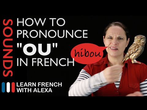 How to pronounce "OU" sound in French (Learn French With Alexa)