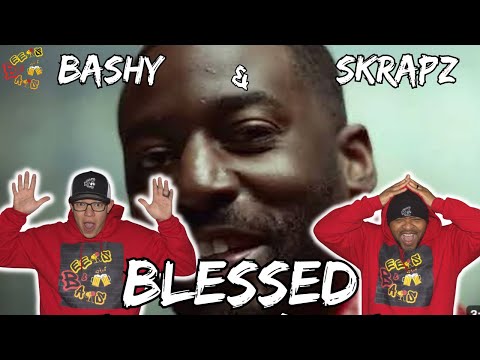 THAT OTHER LEVEL OF FLOW!!! | Americans React to Bashy - Blessed feat. Skrapz & Haile