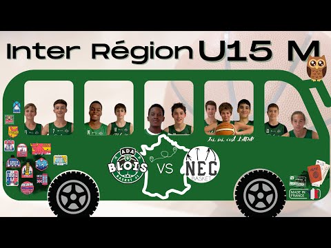 U15M J10 Inter Région ADA Blois Basket 41 - CTC NANTES ERDRE CARQUEFOU BASKET