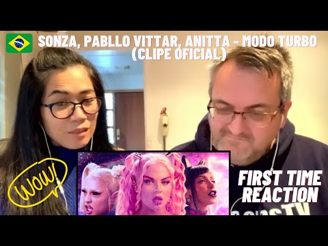 🇩🇰NielsensTv REACTS TO 🇧🇷Sonza, Pabllo Vittar, Anitta - MODO TURBO (Clipe Oficial)😱
