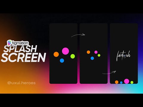 EASY - Splash screen animation in figma | Figma tutorial | Figma animation